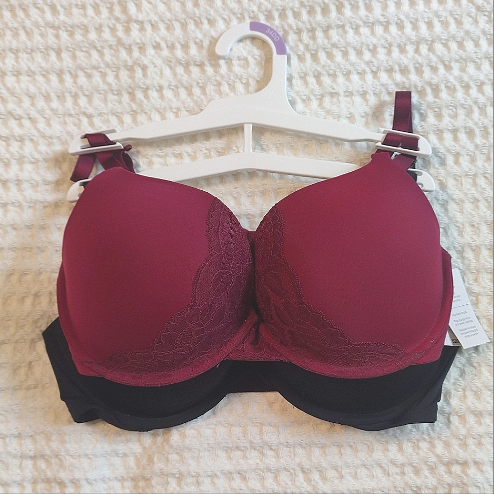 Auden 34DD Radiant Push-Up Bras